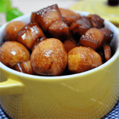 美味油豆腐烧鹌鹑蛋