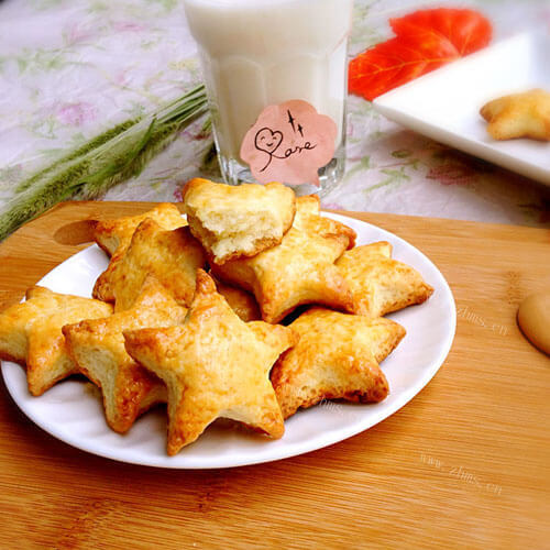 DIY玫瑰司康饼干