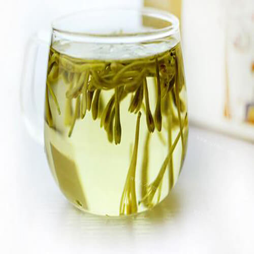 下火的自制金银花茶