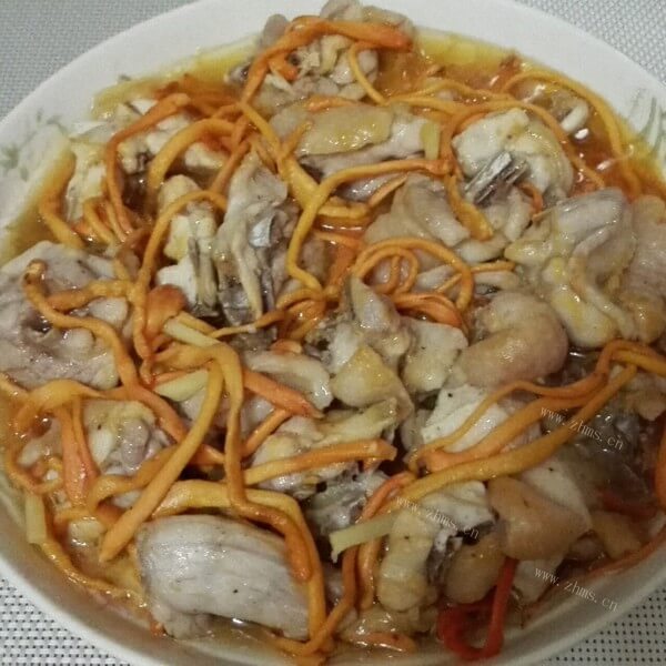 滋补鲜虫草炖瘦肉汤