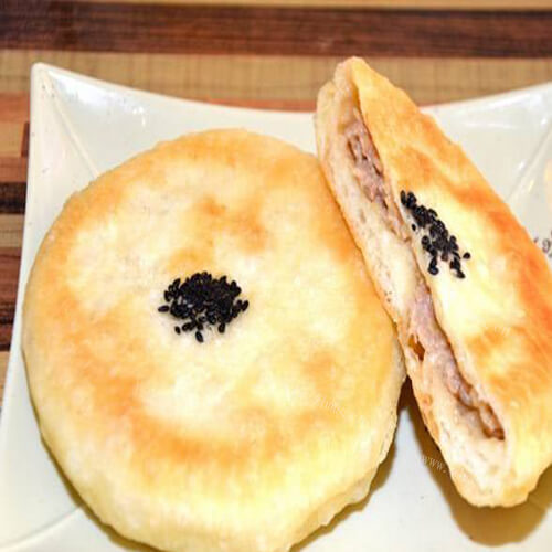 好吃的干烙胡萝卜海带馅饼