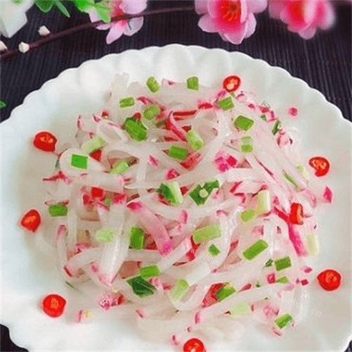 家常油泼萝卜丝