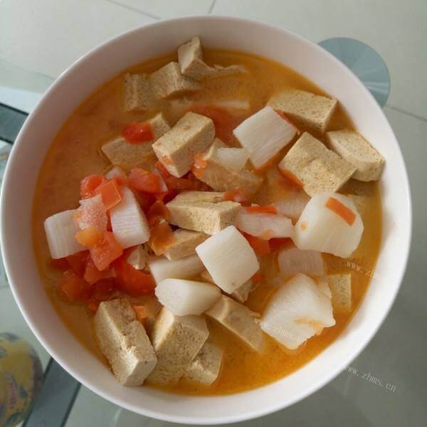 我的魔竽豆腐炒山药