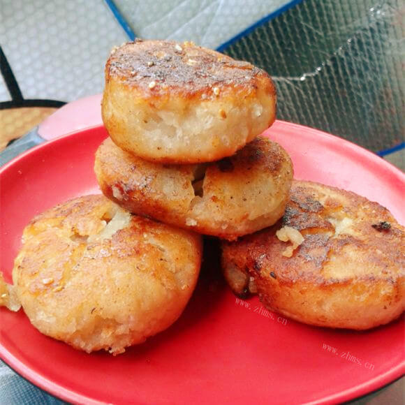 美味的葫芦肉馅煎饼
