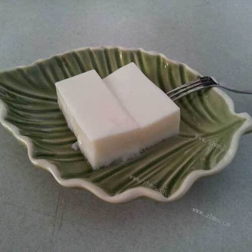 好吃的冻奶糕