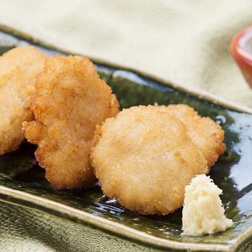 美味煎炸鱼饼