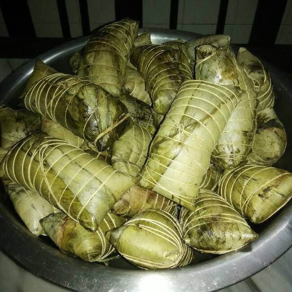 清香绿豆粽子