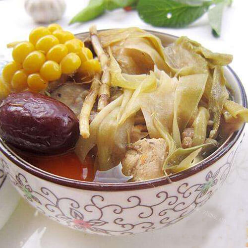美味海底椰剑花润肺汤