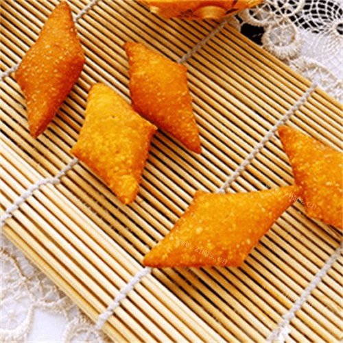酥脆炸七巧饼