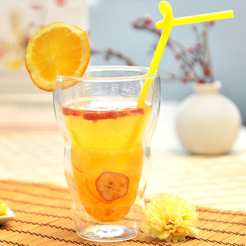 香气浓郁的柠檬柚子茶