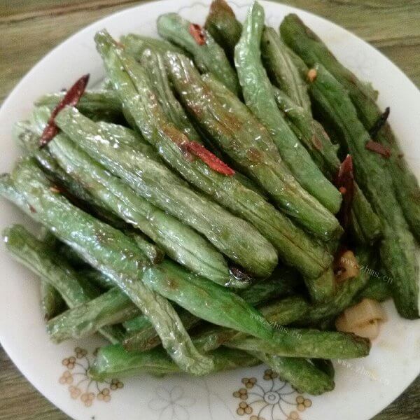 美味的烧烤豇豆