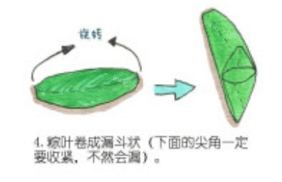 美味的苦荞香米粽做法图解5)