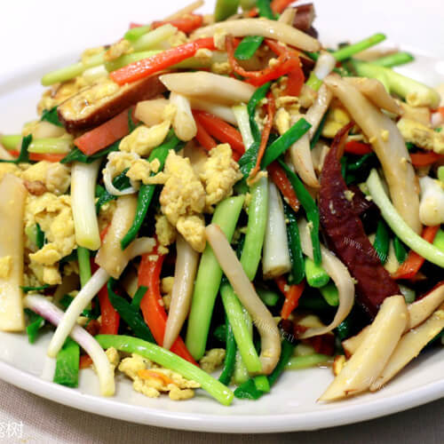 美味毛豆炒鹅蛋