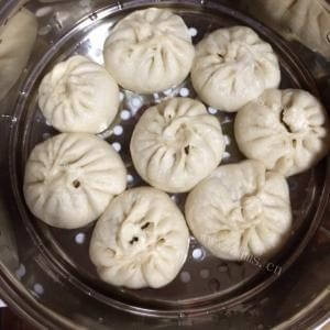 美味猪肉芸豆大包子
