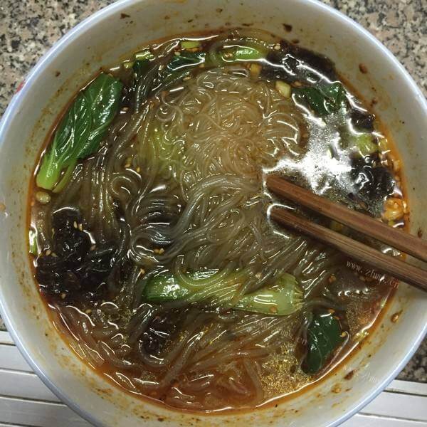 好吃的麻辣粉丝鱼