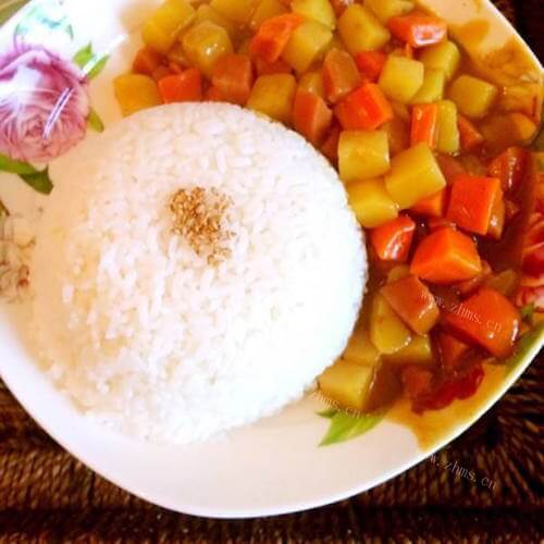 简易快手咖喱饭