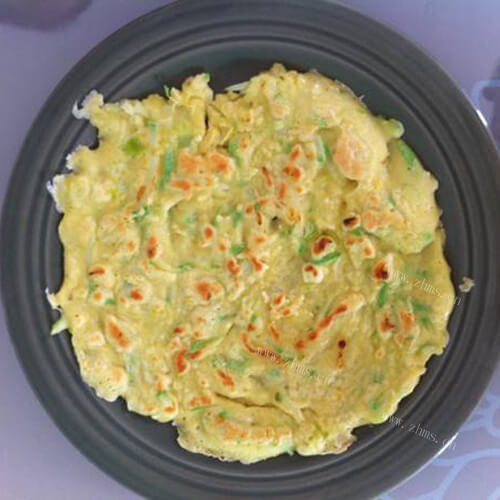 健康蔬菜芝士蛋煎饼