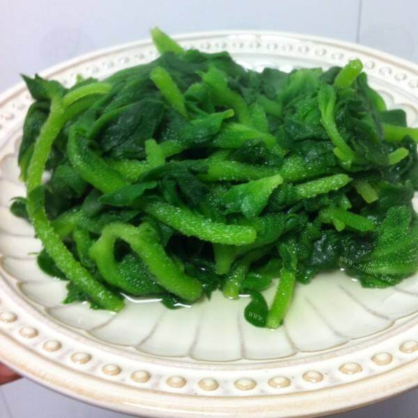 香气浓郁的白灼冰草