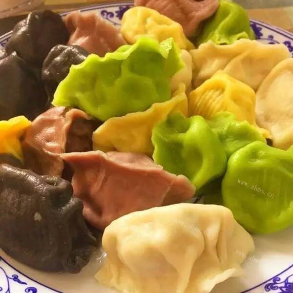 美味的全家福饺子