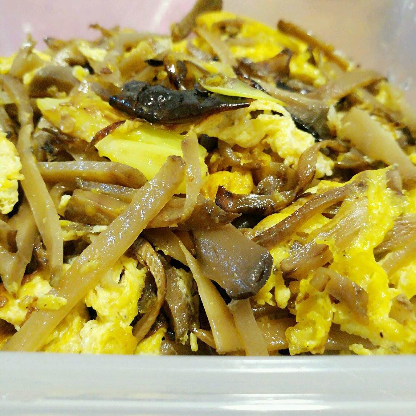 美味的潮汕咸菜炒蛋