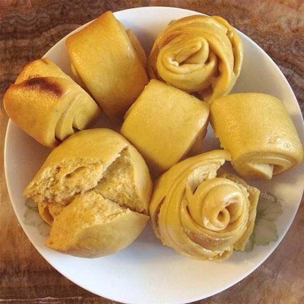 好吃的豌黄馒头