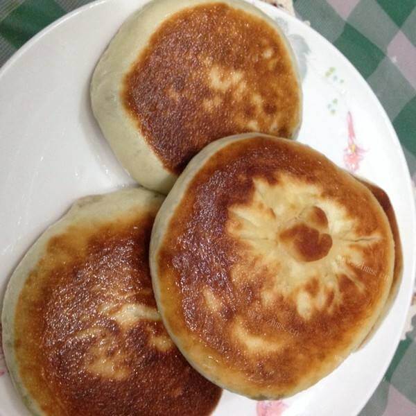 自制牛肉香菜馅饼