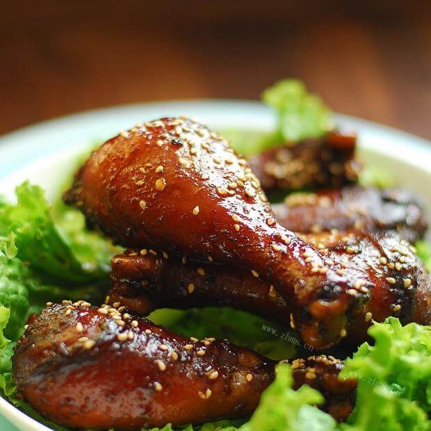 香嫩可口的香酥孜然烤鸡腿
