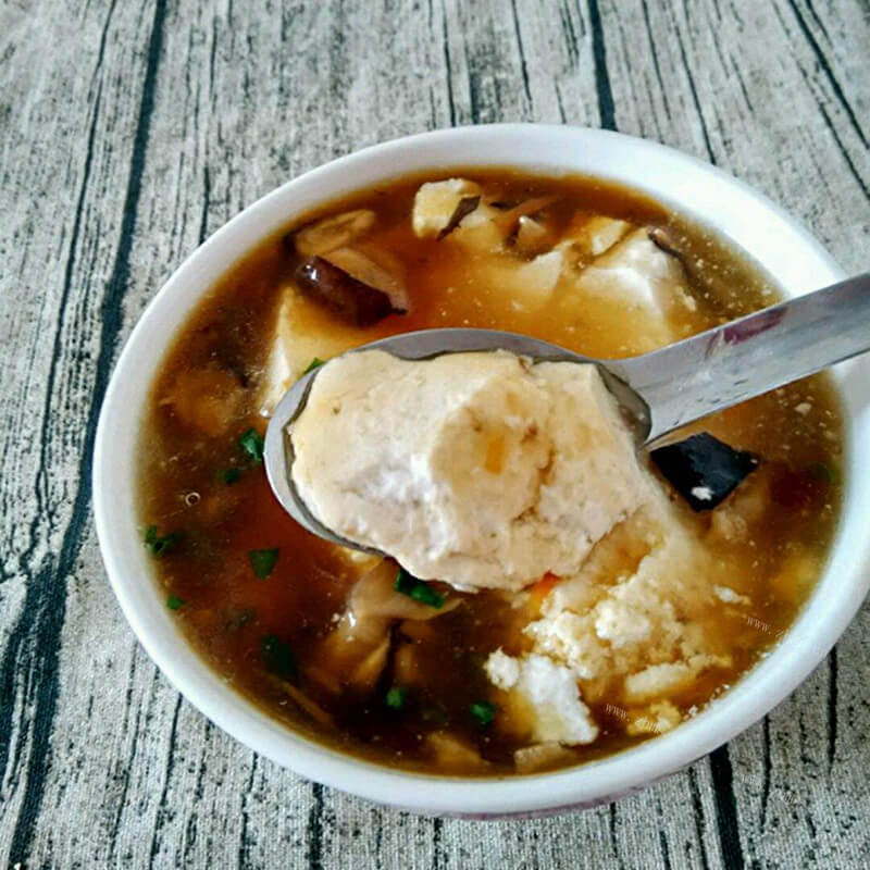 好吃的花生豆腐脑