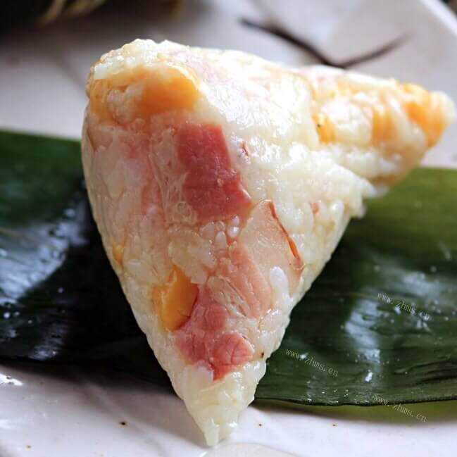 鹰嘴豆培根粽子