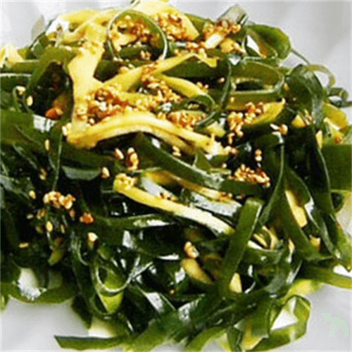 好吃的海带榨菜丝