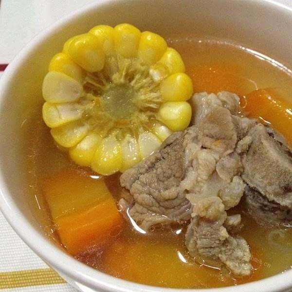 好吃的淮山葛根煲扇骨