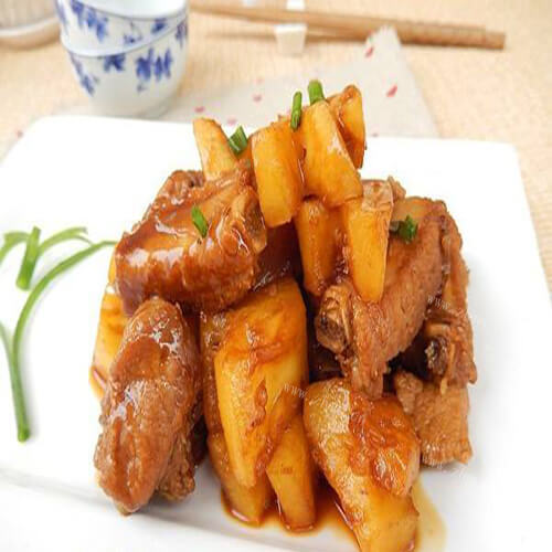 美味菠萝焖排骨