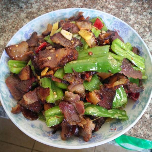 小笋炒腊肉