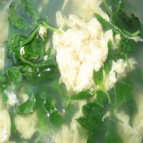 汗菜鸡蛋汤
