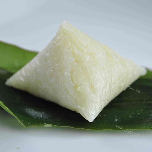 美味的蓝莓清水粽