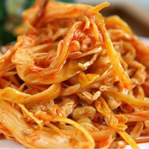 下饭豆干金针菇