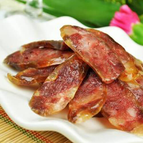 色香味俱全的麻辣腊肠