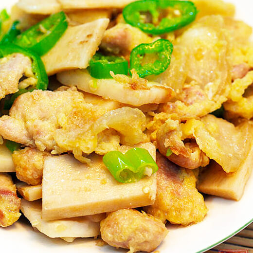 美味山药洋葱烩肉片
