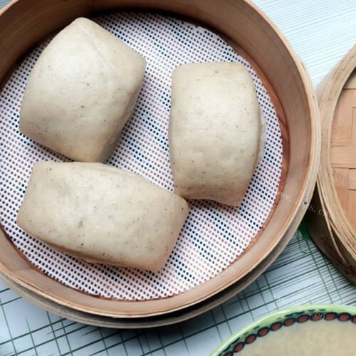 美味蛋香豆渣馒头