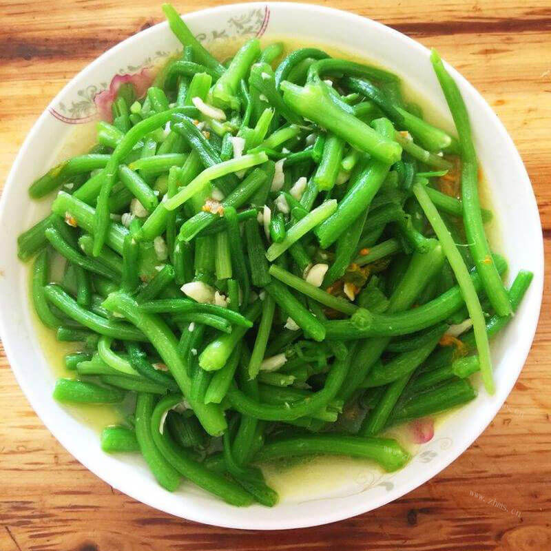美味蒜容炒瓜苗