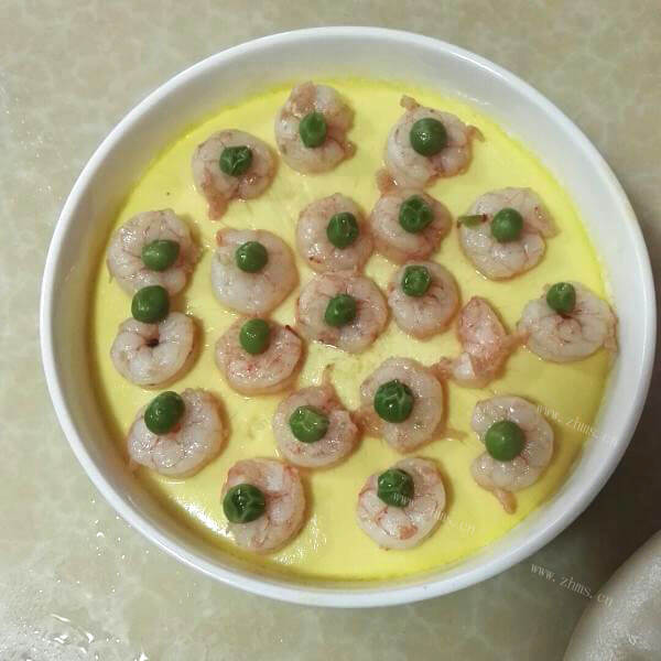 五味俱全的虾仁炖蛋