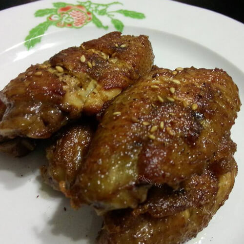 美味黑椒鸡中翅