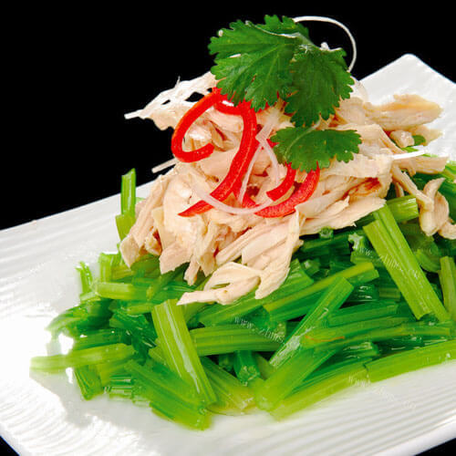 「手工美食」鸡丝时蔬