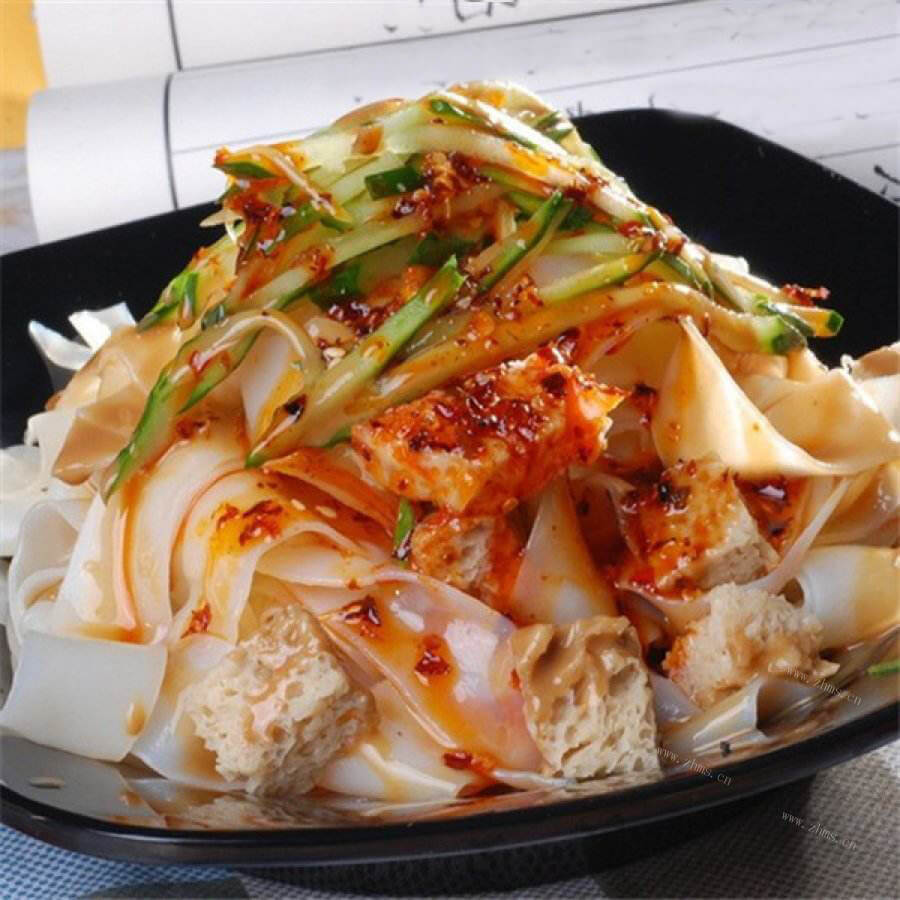 美味麻辣凉皮卷