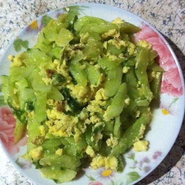 家常鸡蛋炒黄瓜