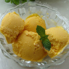 夏日芒果冰淇淋