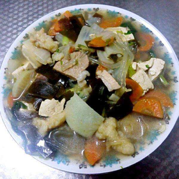 好吃的麻辣香锅味烩菜