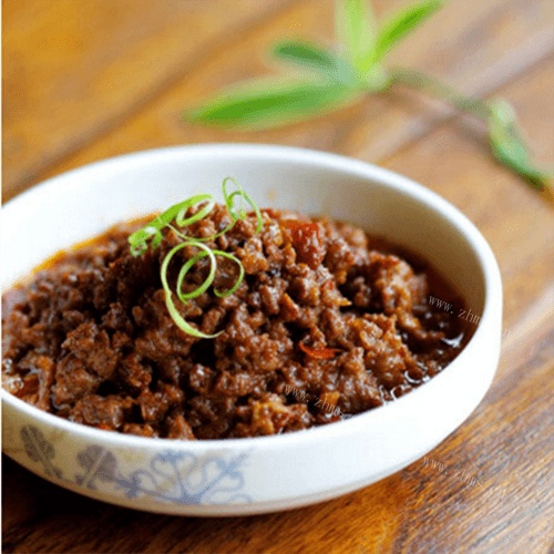 自制青椒牛肉酱
