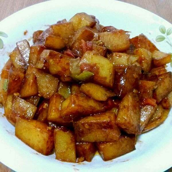 美味火爆土豆丁