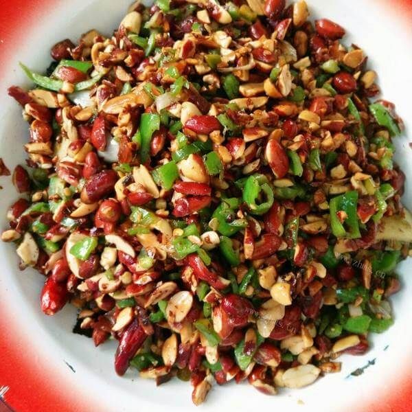 美味的番茄青椒碎